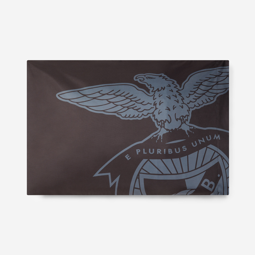 Juego de Fundas de Cojines Negras con el Escudo del SL Benfica