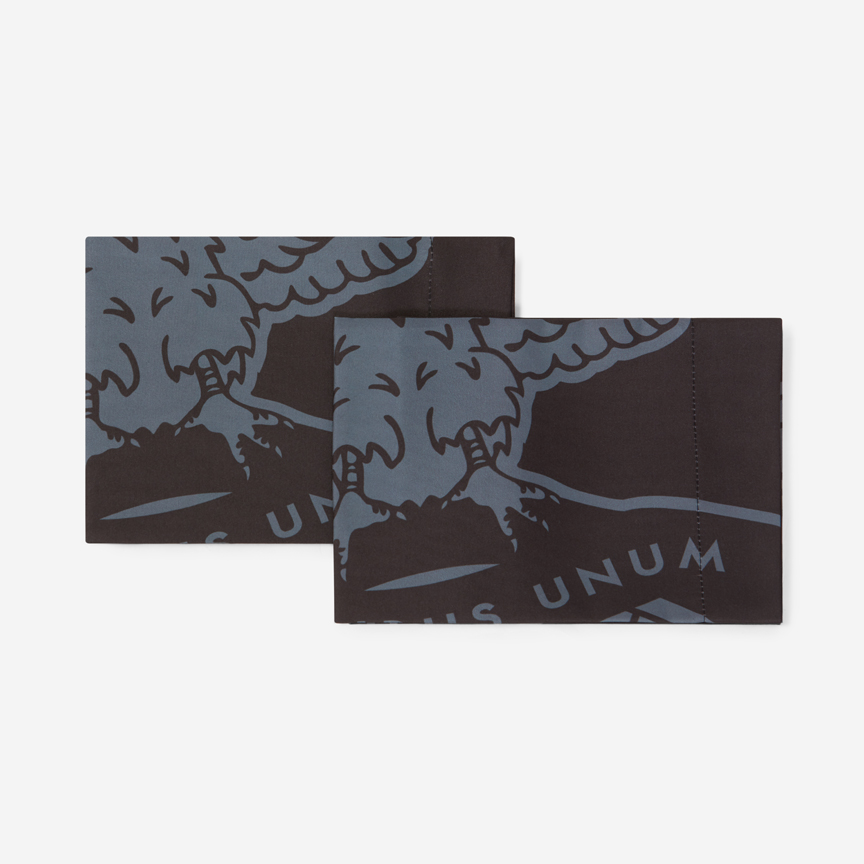 Juego de Fundas de Cojines Negras con el Escudo del SL Benfica