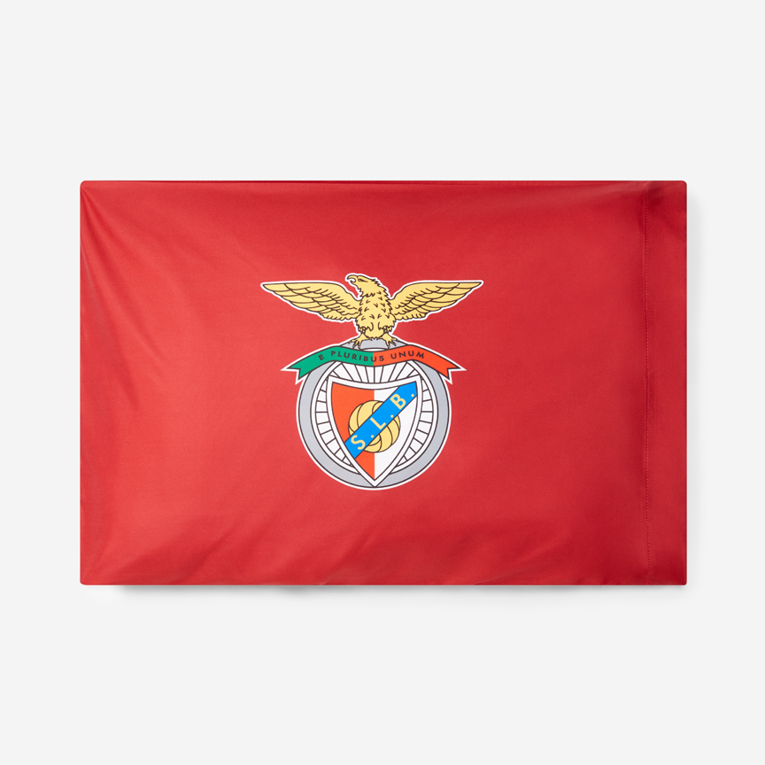 Juego de Fundas de Cojines Rojas con el Escudo del SL Benfica