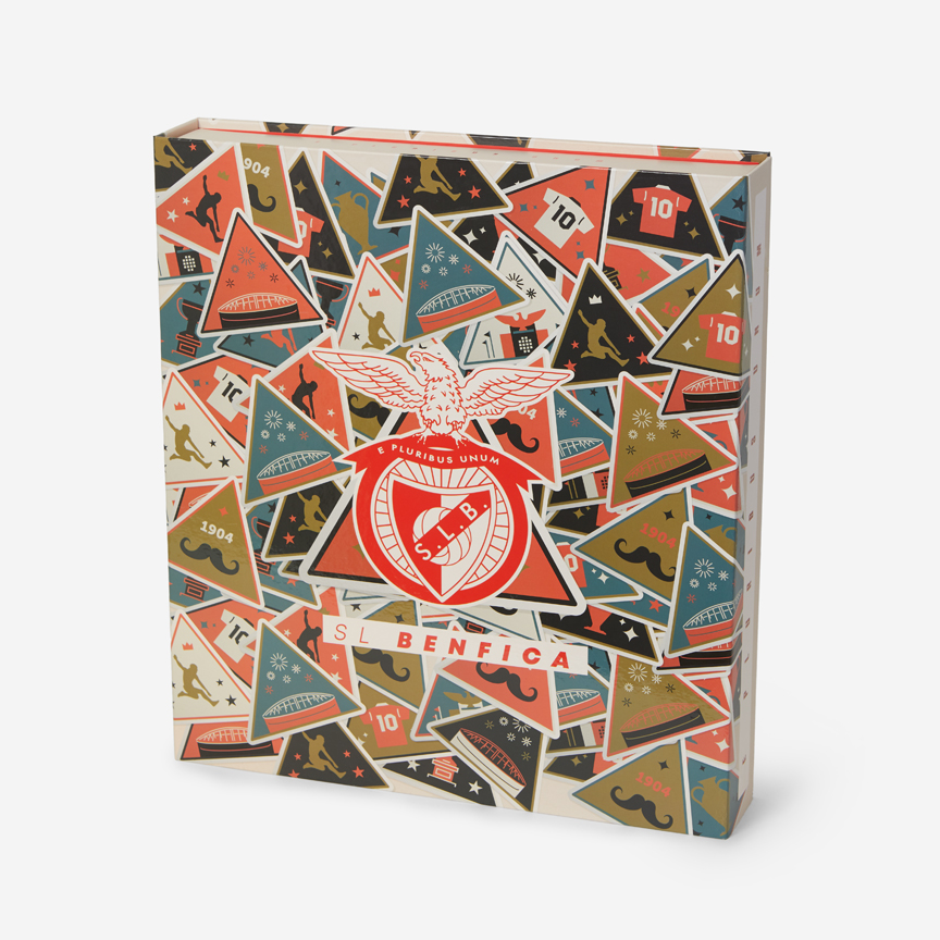 Boite pour T-shirt à motif amusant Sport Lisboa e Benfica