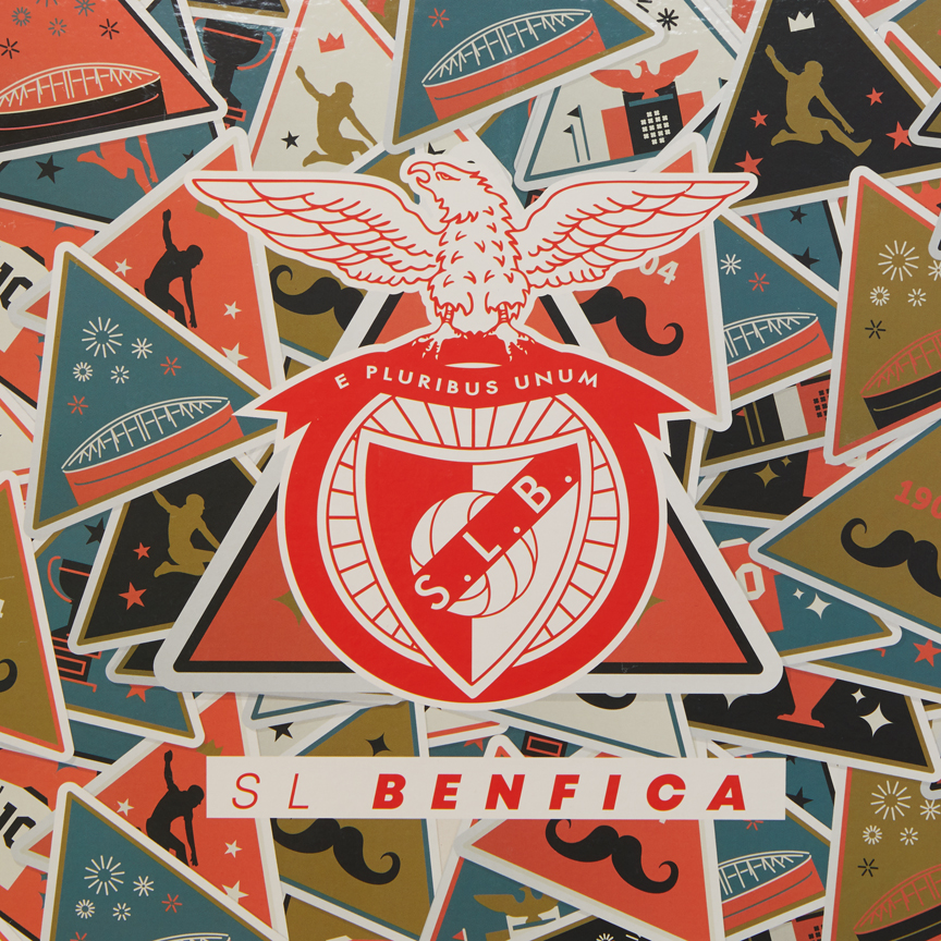 Boite pour T-shirt à motif amusant Sport Lisboa e Benfica