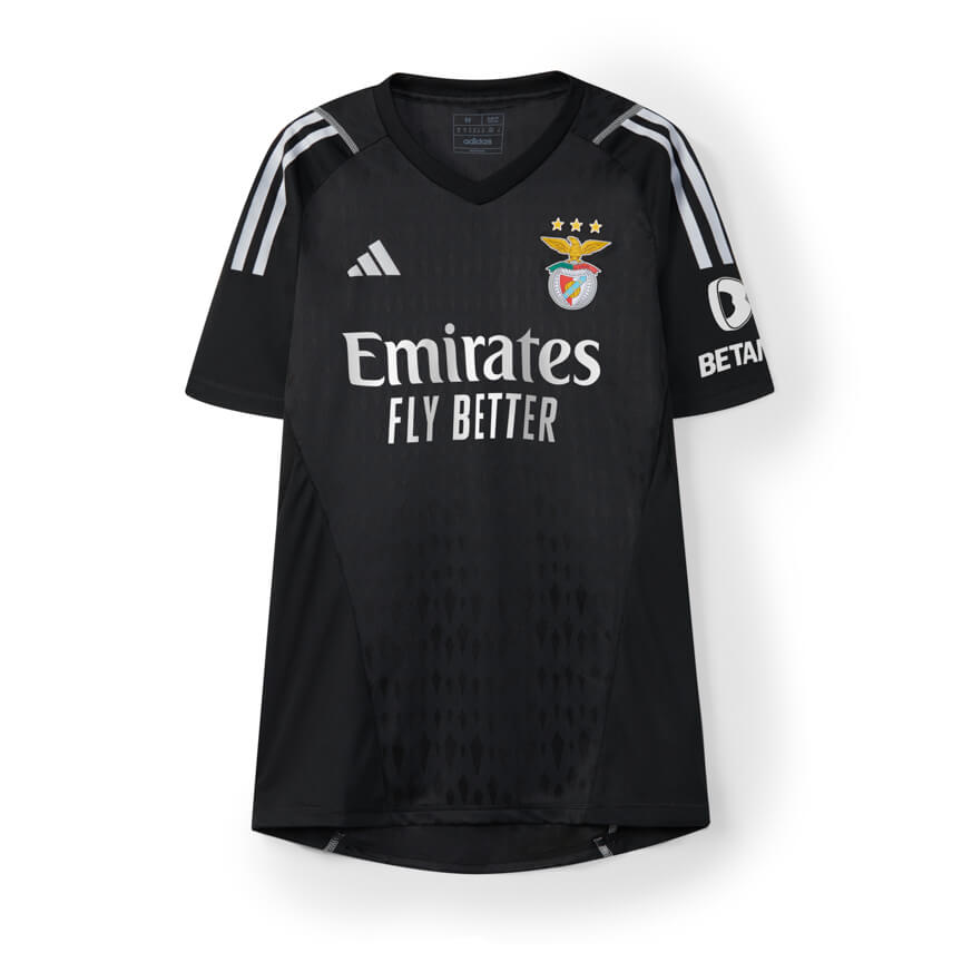 Camiseta y Pantalón Niños Real Madrid Portero Negra 2023-2024