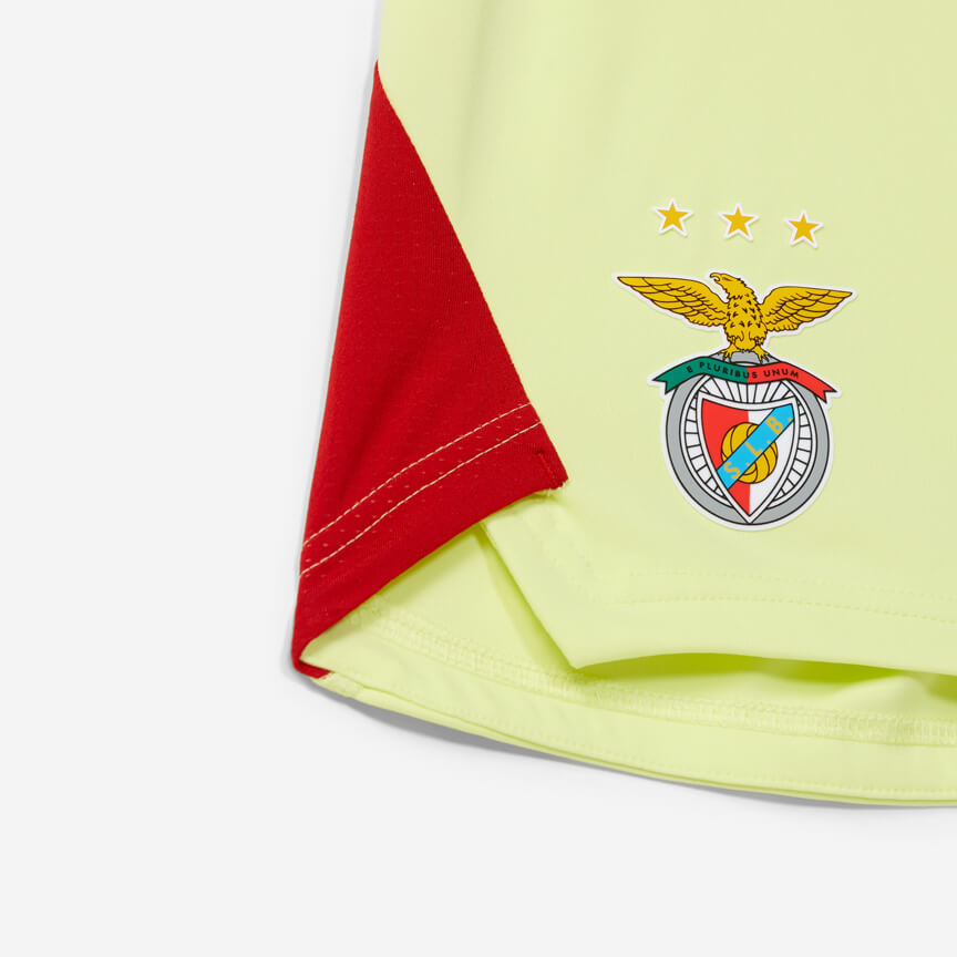 Short de Gardien Jaune pour Enfant SL Benfica 2025-2026