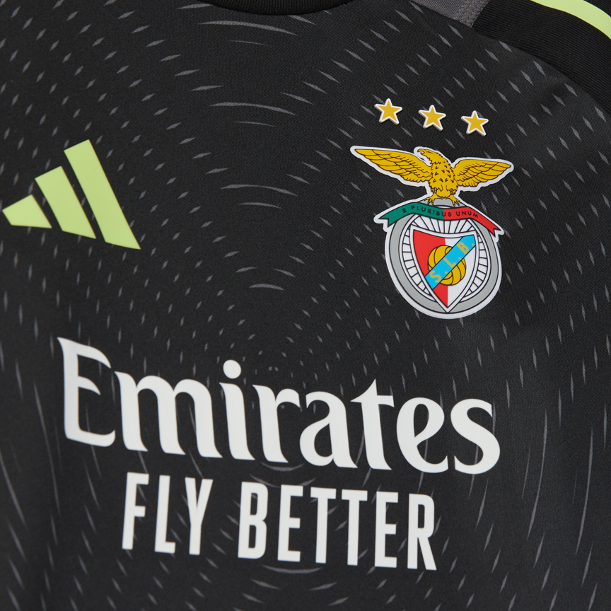 Maillot Gardien Noir Enfant SL Benfica 2025-2026