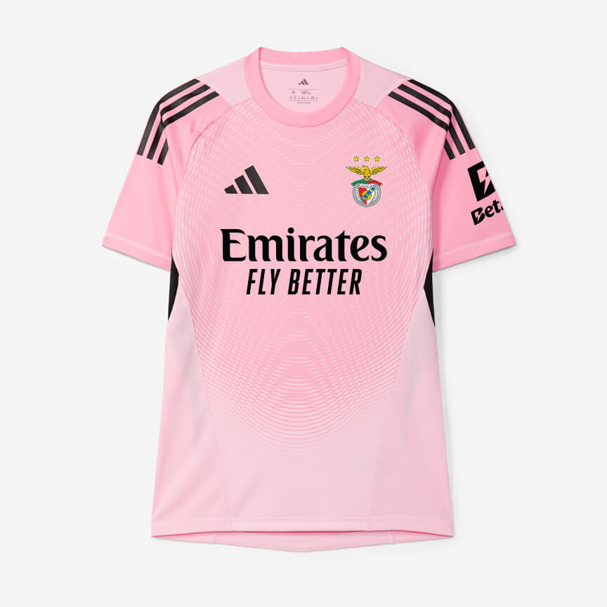 Maillot de Gardien Rose SL Benfica 2025-2026